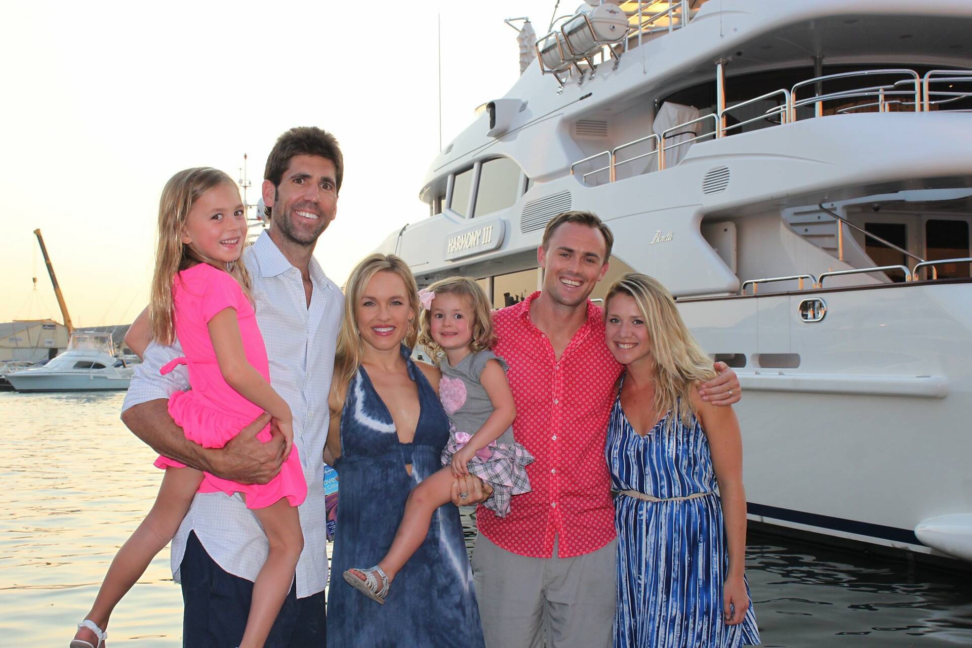 Bob Myers and her wife, Two Daughter, Family