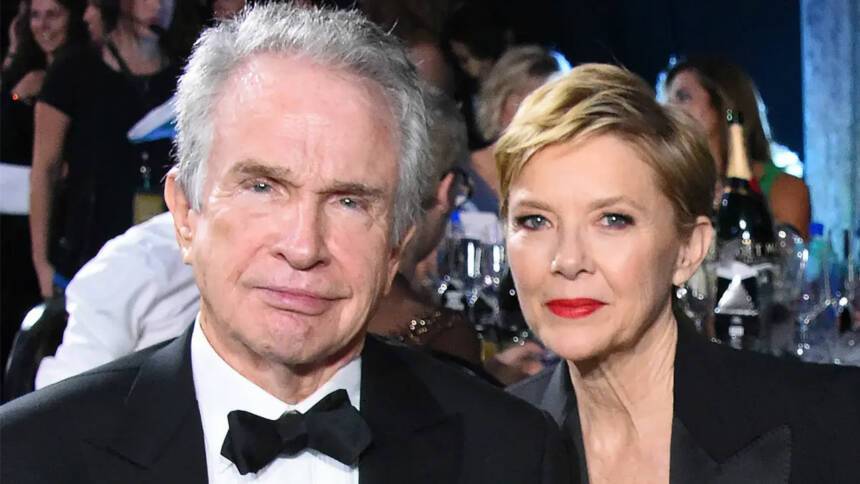 Warren Beatty And Her Wife Annette Bening