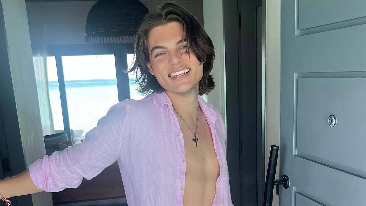 British actor and model Damian Hurley