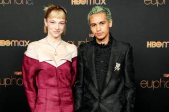Hunter Schafer And Dominic Fike