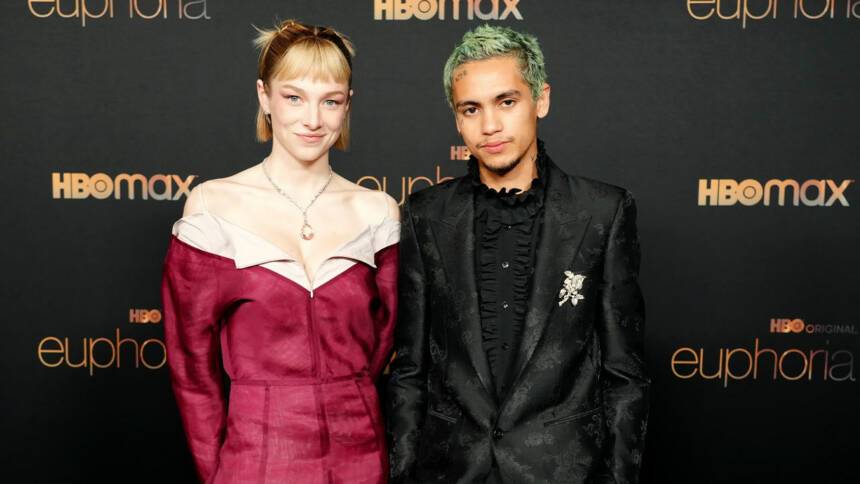 Hunter Schafer And Dominic Fike